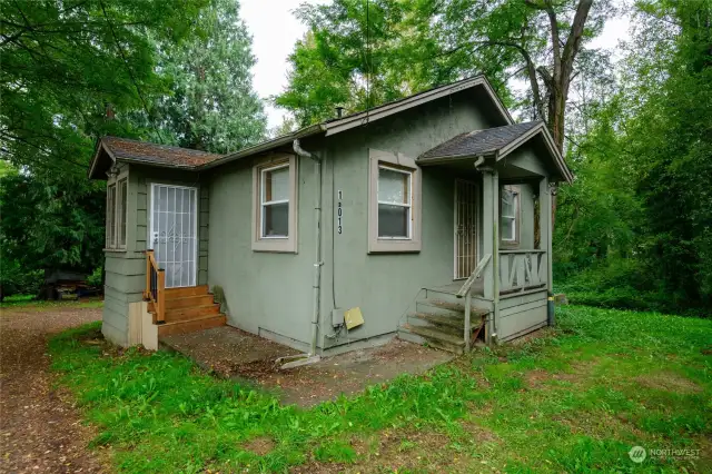 Shy 5 acre parcel - Zoned R6 with 1,608sf home built in 1938. The property has 210' of Kent Kangley frontage and a second property access via 120th Ave SE