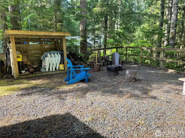 Wood shed