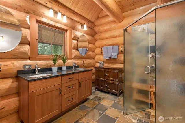 Primary ensuite bath.