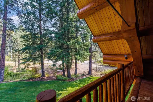 Take in the fresh air and beauty from every corner.