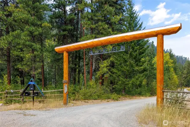 Boarders national forest, great for hiking/biking/snowmobiling.