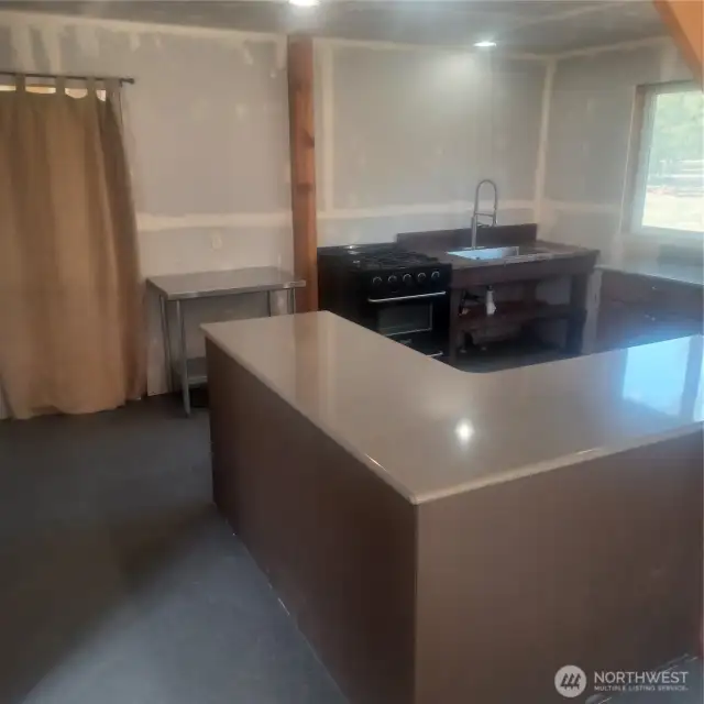 Spacious kitchen