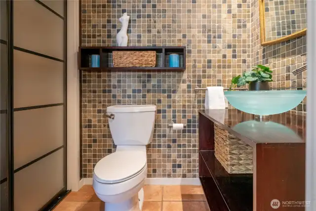 A bigger view of the guest bathroom