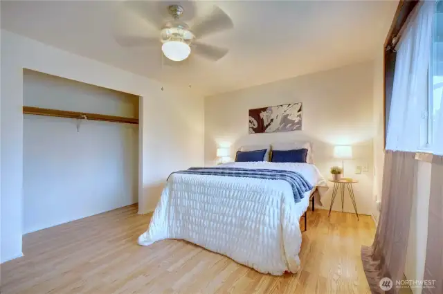 unit B bedroom