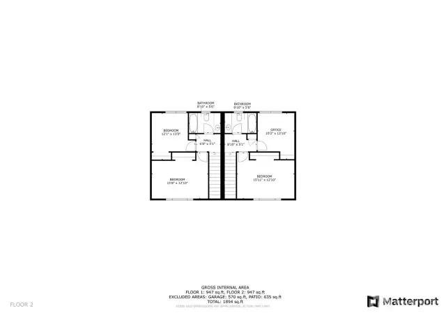 Schematic upper level