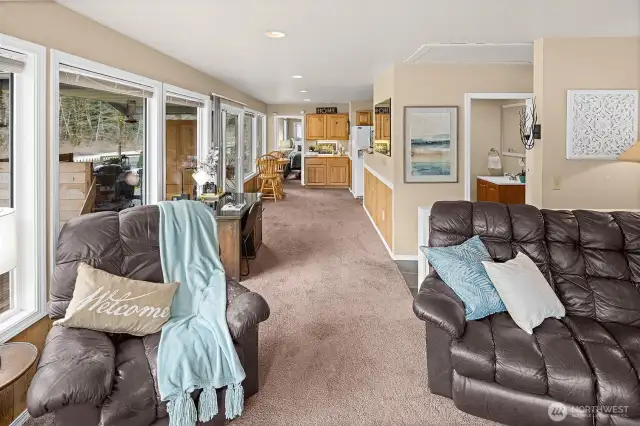 Open concept living