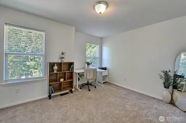 3rd bedroom, guest, or office space.