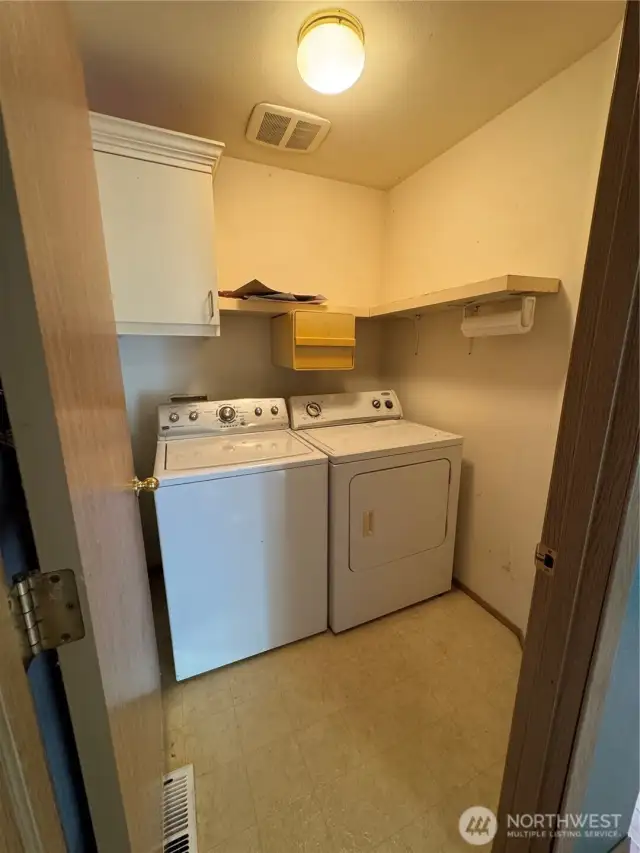 Utility room...