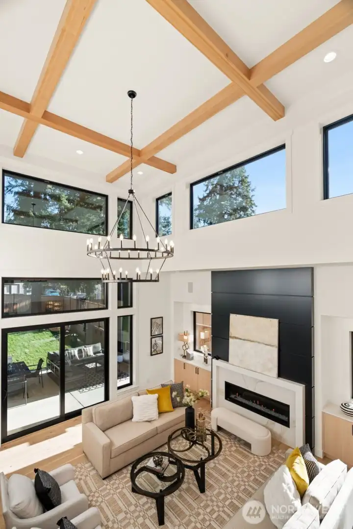 Double height Living room