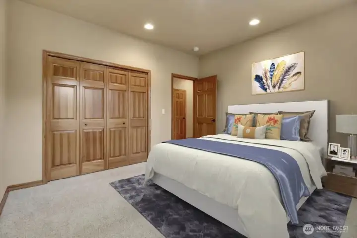 Bedroom #3 (Virtually Staged)