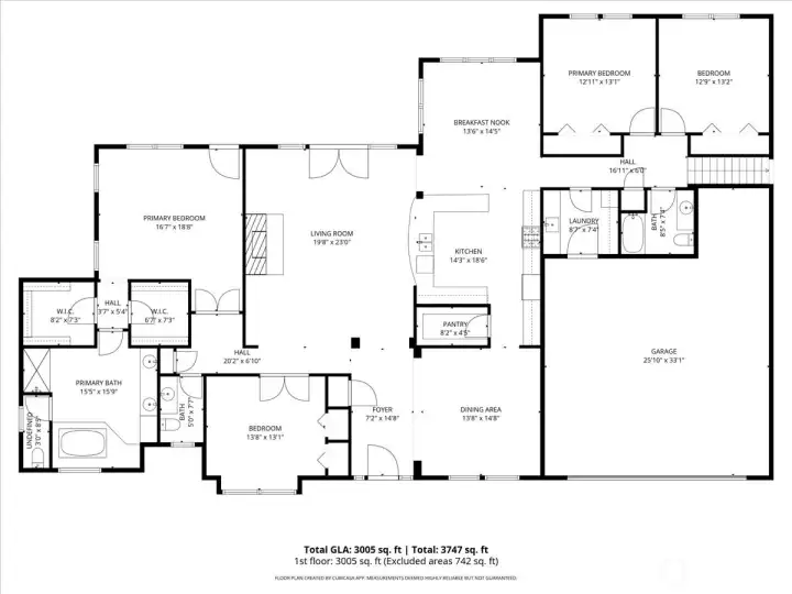 Main Level Footprint