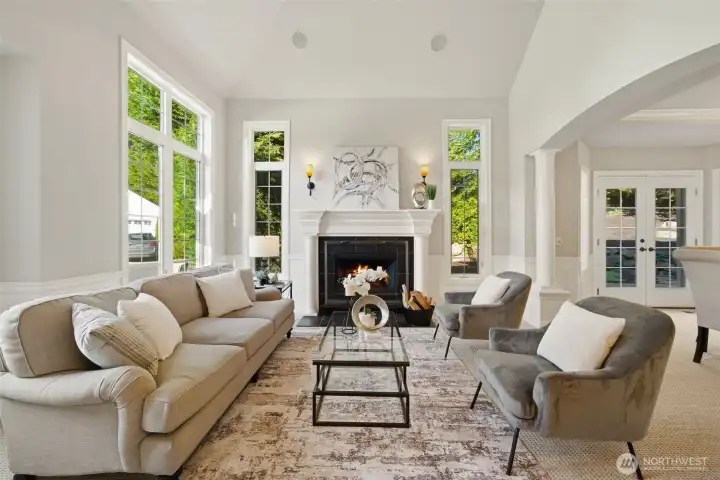 Beautiful formal living room for entertaining.