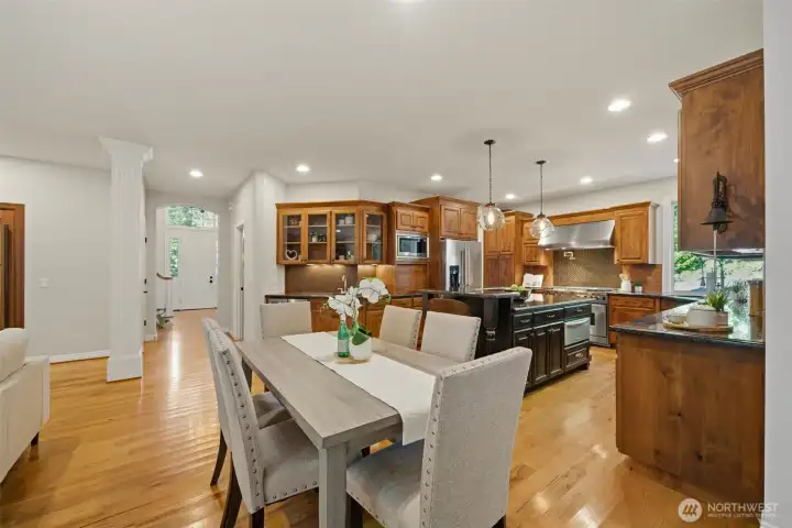 Plenty of room for casual dining.