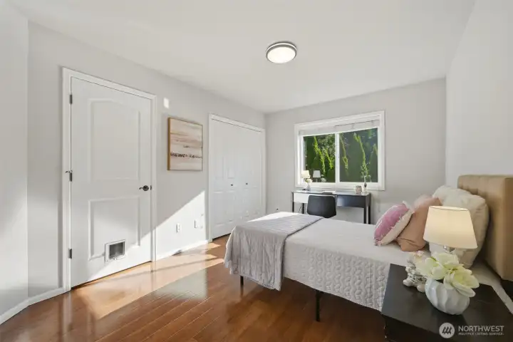 Second bedroom with 90 square feet of hidden play area! Not included in home square footage.