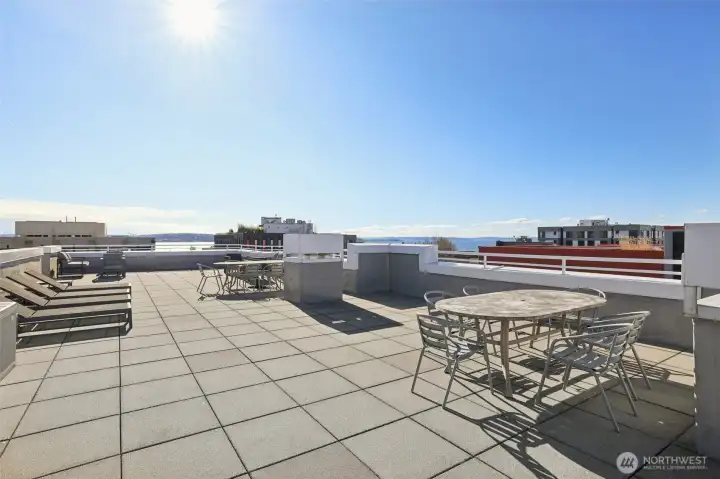 Don't miss the fantastic views from the rooftop deck!