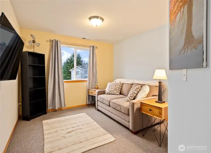 Bedroom #2 ~ Not your average second bedroom—room to stretch out, add a chair, or make it your own