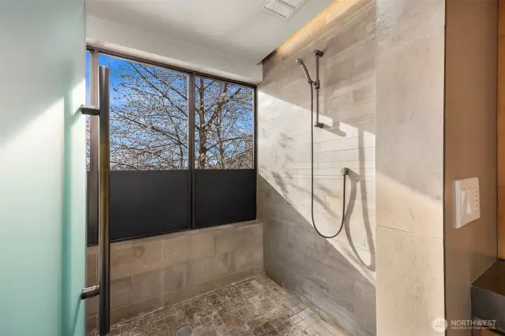 En suite bathroom