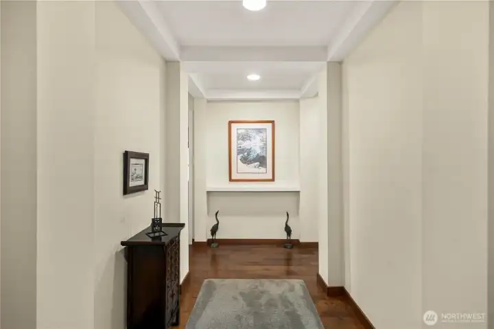Entry to home.