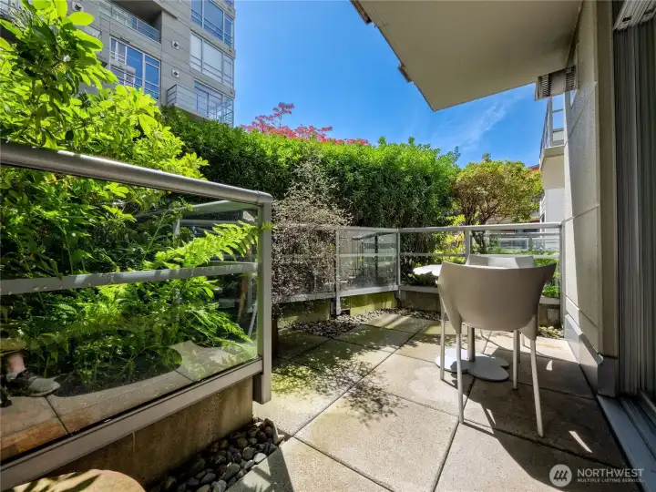 Lush, manicured surroundings frame your ground-level sanctuary, privacy and serenity on the second floor.