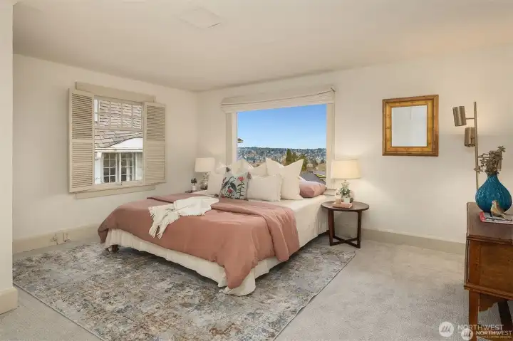 Views from the second bedroom. Views from the second bedroom.