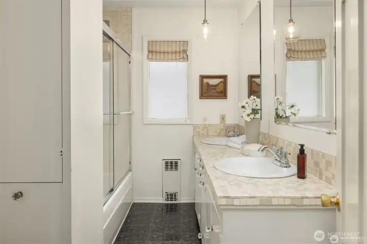 Full bath upstairs for other three bedrooms. Full bath upstairs for other three bedrooms.