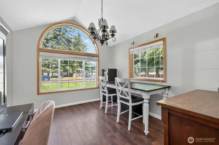 Dining Room, currently used as office.
