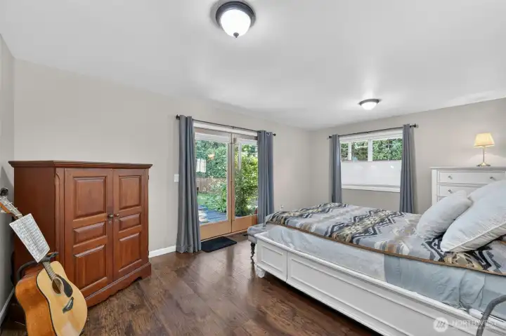 Primary Bedroom main floor.
