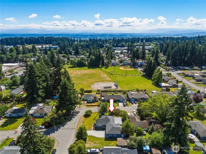 Home is walking distance to Madison Elementary