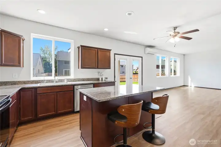 Open kitchen
