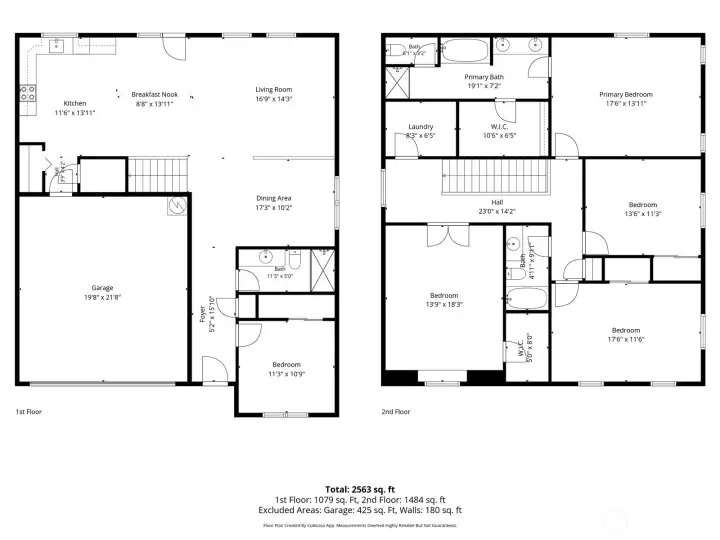Combined floor plan