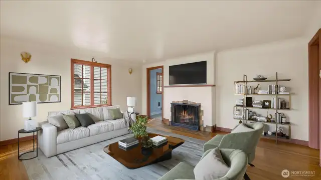 virtual staging-living room