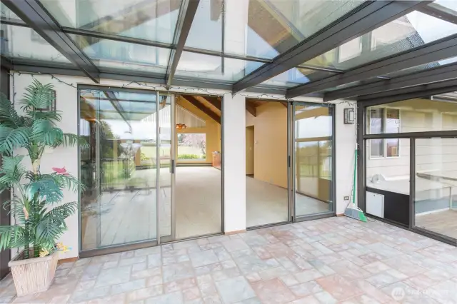 attached heated sunroom