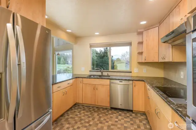 kitchen looking south