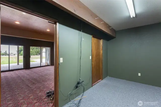 sound room or storage