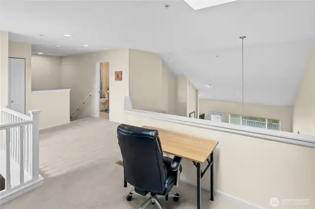 Flex space upstairs.
