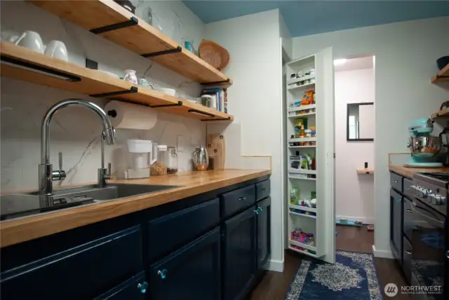 Kitchen with Pantry