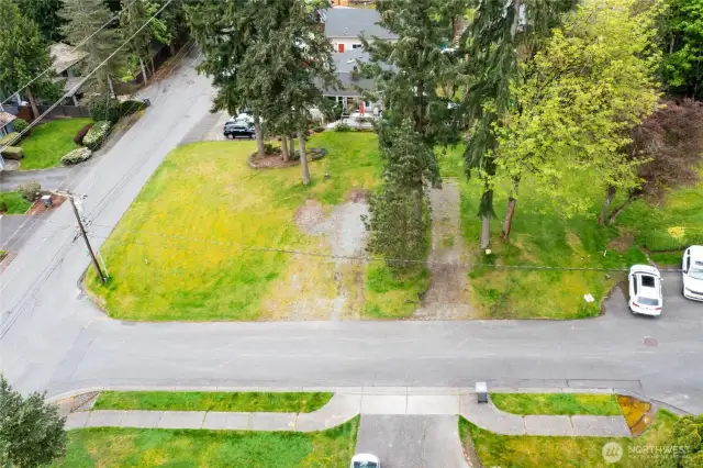Wide streets create a neighborhood feel in this sought after, close-in location
