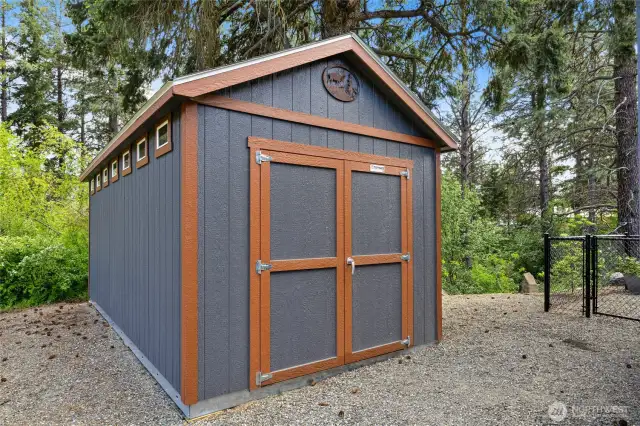 Need extra storage? This spacious 10' x 20' Tuff Shed is perfect for organizing yard tools, equipment, and more.