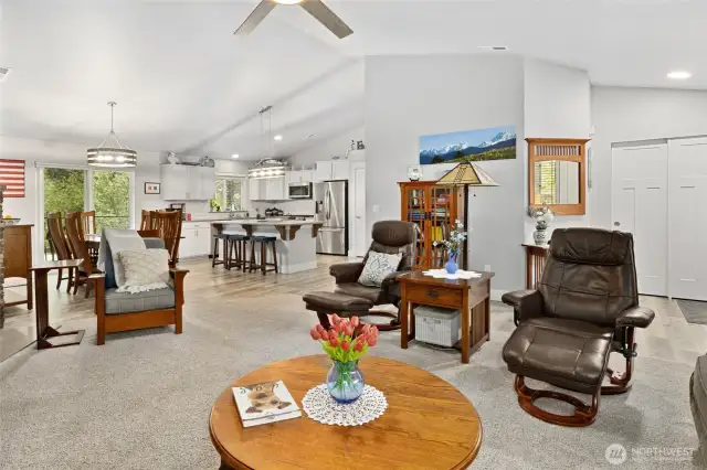 Fabulous and functional open concept floor plan.