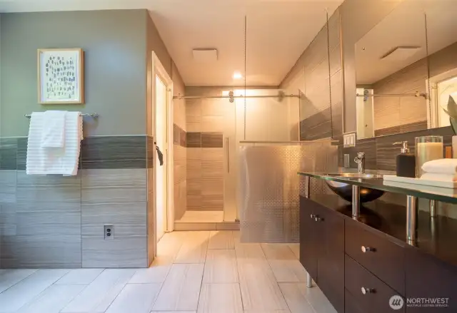 Master bathroom