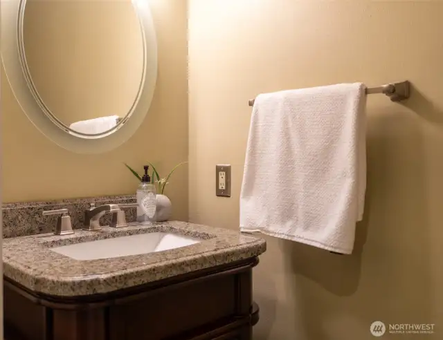 Main floor powder room