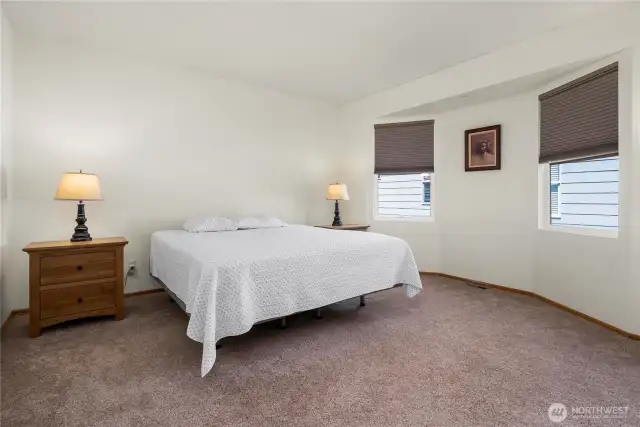 Primary bedroom (this is a king bed)