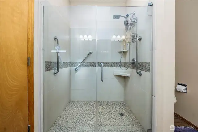 Beautiful walk in shower