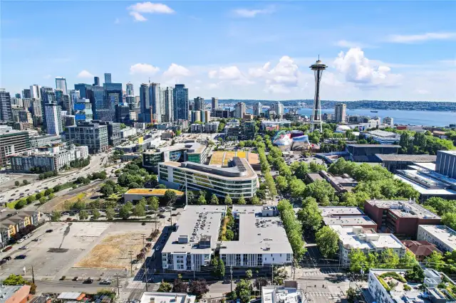 Blocks from the Space Needle, EMP, and more!