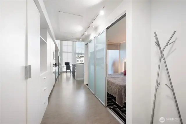 Entry to the Unit