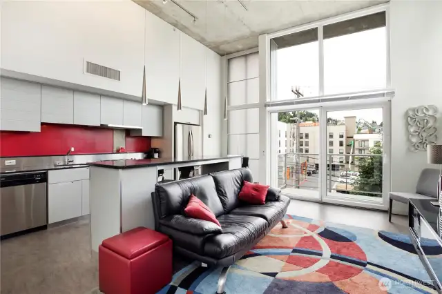 An abundance of natural light