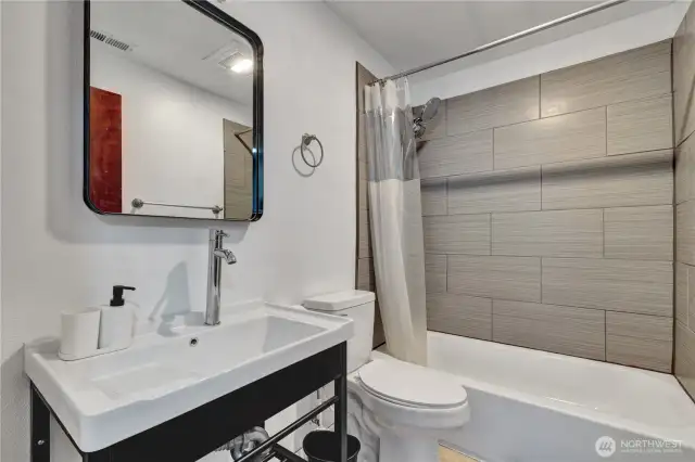 Updated Full Bath.