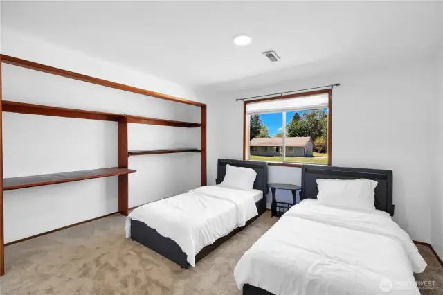 Lower Level bedroom with views to enjoy.