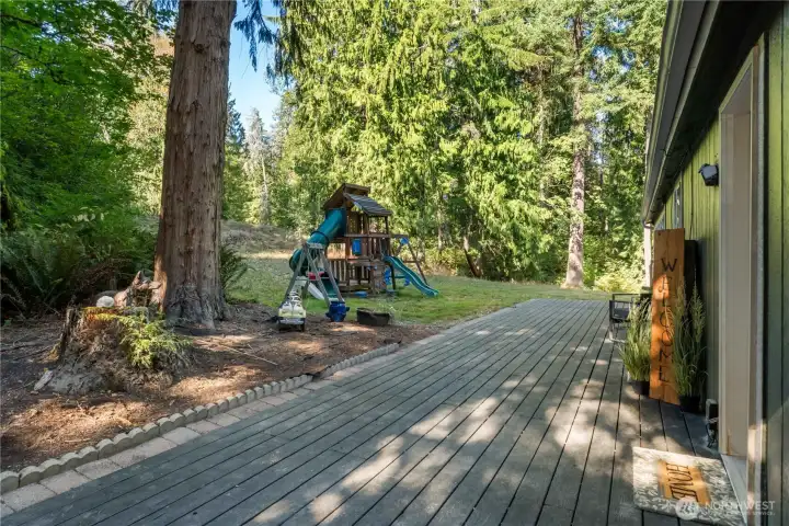 Large front porch