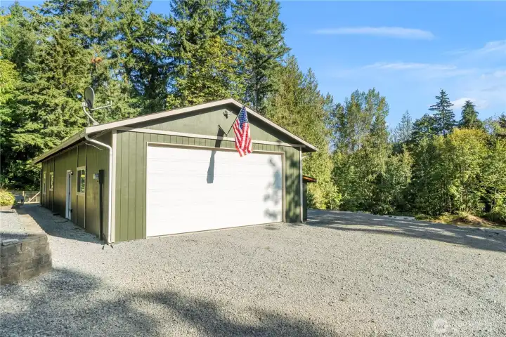 Garage entrance